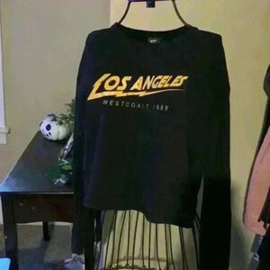 Riot queen crop top long sleeve